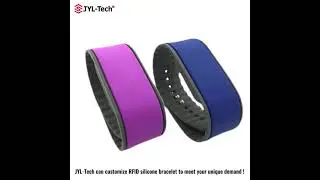 JYL Tech RFID silicone Wristband