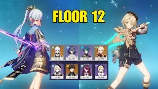 C0 Ayaka Freeze & C2 Physical Freminet | Genshin Impact 4.0 Spiral Abyss Floor 12
