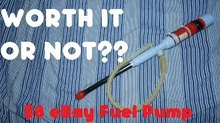 WORTH IT OR NOT? $8 Battery Fuel Pump Review