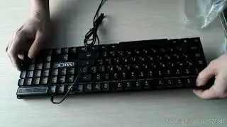 Игровая клавиатура: RGB.