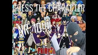 Guess the Anime Character #10!!! [FAIRY TAIL EDITION] [NORMAL DIFFICULTY]