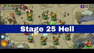 King of Defense Level 25 hell level | Stage 25 King of Defense  Hell level