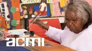 Making Two Girls from Amoonguna - Marlene Rubuntja and Sally M Nangala Mulda