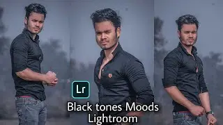 Lightroom black tones 🔥🔥📸 photo editing tutorial Retouching Khan Pictures....