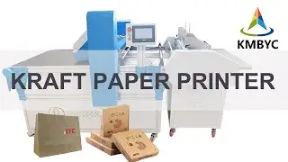 KMBYC High Speed Single Pass Printer For Kraft Paper Printing