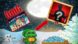 Pixel Worlds | Opening 50+ Xmas BOSTERS!(SPENT 50,000+ gems)