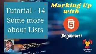 T14 - Some more about Lists - Marking up with HTML (Beginners)