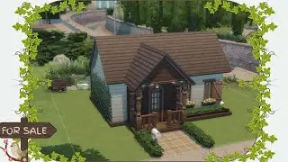 The Sims 4 Tiny Starter Home (Base Game) Speed Build