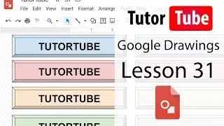 Google Drawings Tutorial - Lesson 31 - Find and Replace