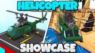 Most Advanced Helicopter In Build A Boat For Treasure ROBLOX