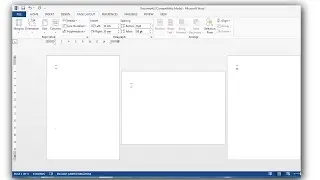 How to insert Portrait and Landscape in same Ms Word Document