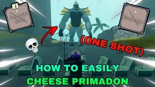 ONE SHOT Primadon Cheese (NEW WEAPON DROP) | Deepwoken