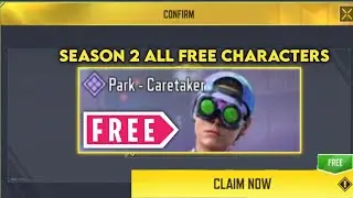 CODM SEASON 2 ALL FREE CHARACTERS COD MOBILE S2 LEAKS 2023