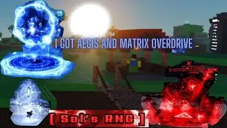 I got Aegis And Matrix OverDrive In Sols Rng! (25 Heavenly potions and 2 oblivion potions)