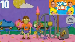 Vlad and Niki 12 Locks Level 10 Walkthrough - Help them open the roller coaster (RUD Present)