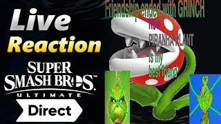 LIVE Reaction to Super Smash Bros. Direct 11/1/2018