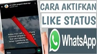 Cara Like Status WA | Cara Like Story Whatsapp