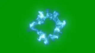 Smoke Burst Footage Green Screen 3