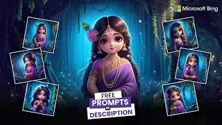 New trending Cute Radha ai photo editing | Microsoft Bing ai photo editing