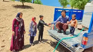Life in the Wilderness: Bringing Water and Home-Cooked Meals to a Nomadic Family