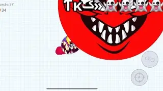 DESTROYING TKS CLAN 💀 AGARIO MOBILE
