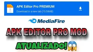 CHEGOU! 😱🔥APK EDITOR MOD 2024/2025 (NOVAS FUNÇÕES!