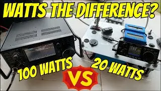 Is There A Difference Between 100 Watt & 20 Watt Radios?