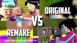 Upin & Ipin - Bijak Sihir 1-3 ( Original vs Remake )