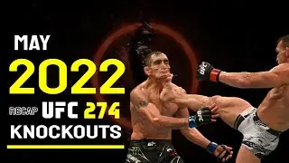 UFC 274 Top KNOCKOUTs Highlights! Chandler's Massive KO!- May 2022