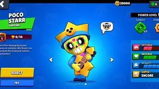 Brawl Stars- Poco Starr