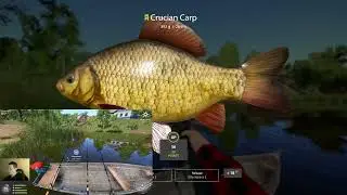 Russian Fishing 4 SaltyMDawg Duo Leveling Experiment Part 31 June 2023 Winding Rivulet hang-out