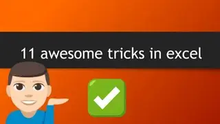 11 awesome tricks in excel