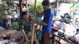 ลูกหลานร่วมทำบุญอุทิศให้แก่ คุณตาคุณยาย