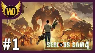 Let's Play Serious Sam 4 - Part 1 [Co-op]