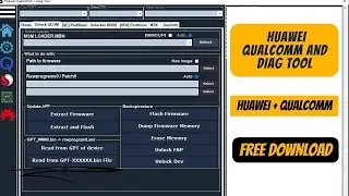 Huawei Qualcomm + Diag Mode And Qualcomm Mobile Tool