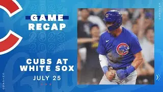 Game Highlights: Dansby Swanson Homers Twice to Open Crosstown Series with a Cubs Win | 7/25/23