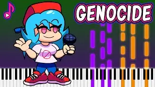 Genocide — Friday Night Funkin' (FNF Piano Tutorial)