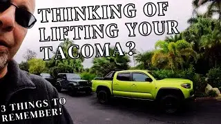 Toyota Tacoma Crippled By It's Lift!