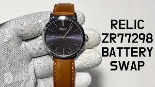 Relic Jeffrey ZR77298 Watch Battery Replacement