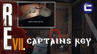 RESIDENT EVIL 7 | CAPTAINS LOCKER KEY LOCATION