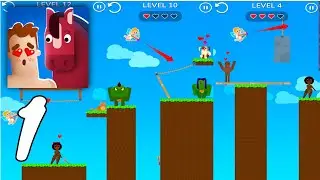 Love Archer Gameplay Walkthrough #1 (Android, IOS)