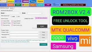 ROM2Box V2.4 Premium Version [Qualcomm Tool MTK Tool SPD ...