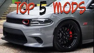 Top 5 MODS For Dodge Charger Challenger Hellcat ScatPack 5.7 R/T