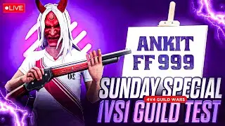 Ff Live Guild Test 👽⚡|| ff Live Custom Room 😱 #freefirelive #nonstopgaming #classyff #fflive