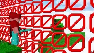 Glitching outside BARRIER blocks in Bedwars
