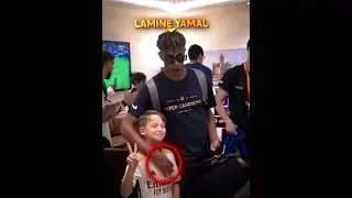 Lamine Yamal's and His Little Fan But.. 🤯