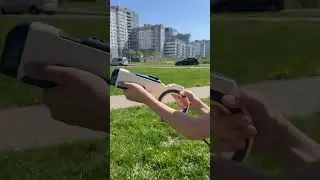 Тестим новый водяной пистолет рюкзак🫰
