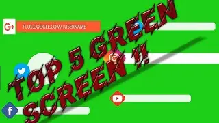 TOP 5 | Green screen yang sering di gunakan untuk edit video