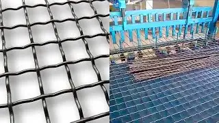 Cheap crimped wire mesh machine