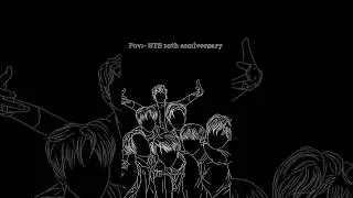 BTS 10th anniversary ✨🫀 #bts #btsanniversary #10thanniversary #kpopfangirlruhi #shorts